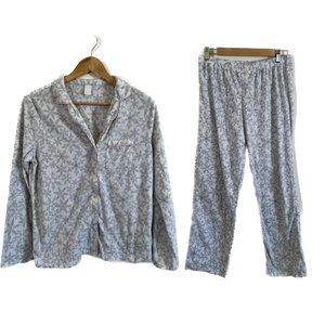 Adonna Sleepwear Snow Flake Pajamas Size Medium